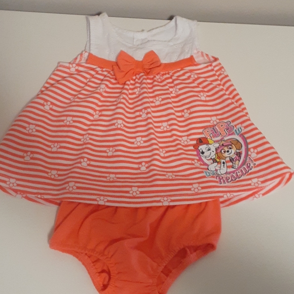 Paw Patrol Dress with Diaper Cover - Picture 1 of 1